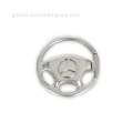 Metal Keychain Car Steering Wheel Zinc Alloy Metal Keychain Factory